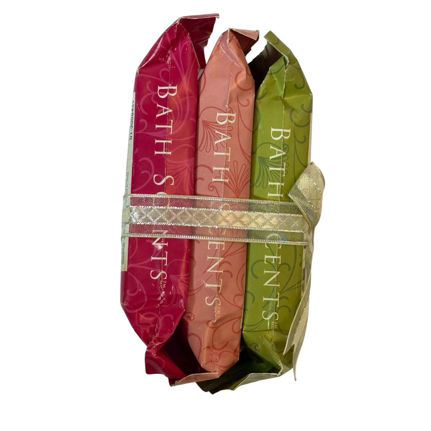 Bath Scents Olive, Fig, Pomegranate 3 Specialty Soaps 4.2 oz Each