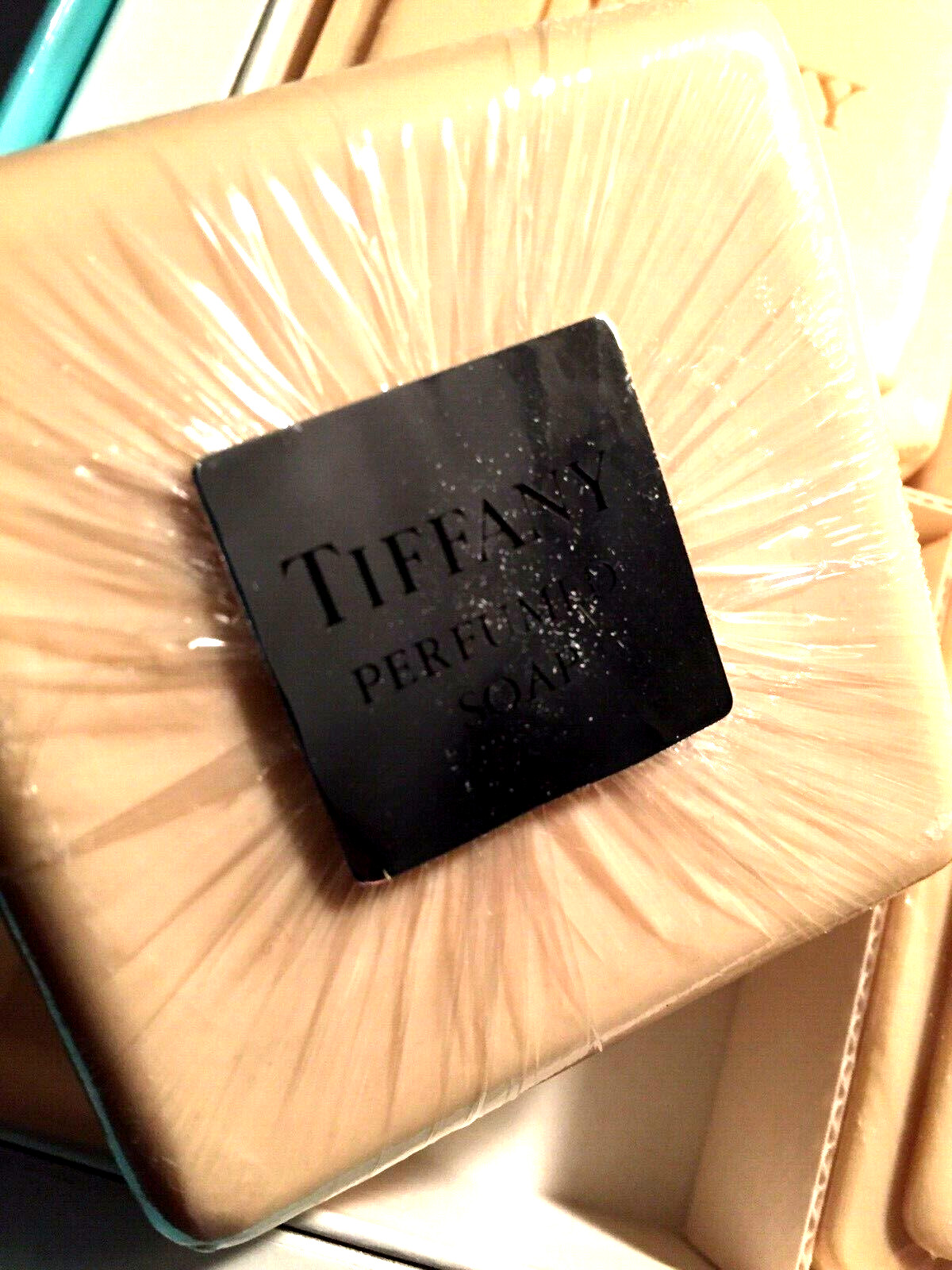 TIFFANY&CO PERFUME SCENTED 4 SOAPS ORIG BOX 3.5OZ 100gm/14oz 400gm SEALED MINT