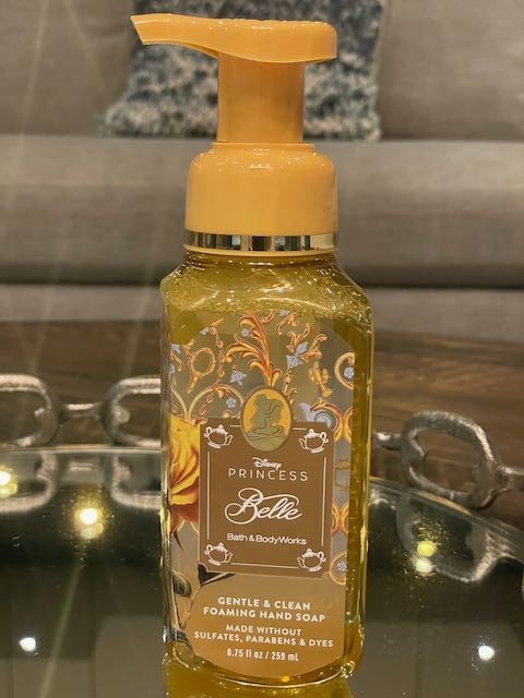 3 Bath & Body Works Disney Princess Foaming Hand Soap, Snow White Rapunzel Belle