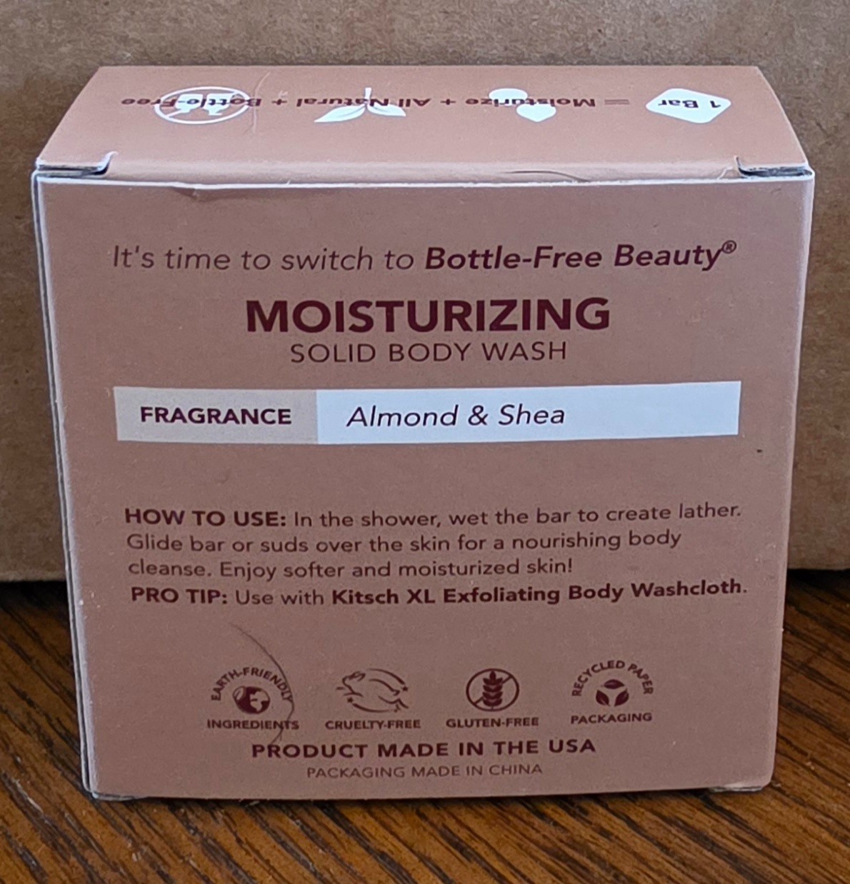 Kitsch Body Bar No Parabens Phthalates Silicones Sulfates Artificial Fragrances
