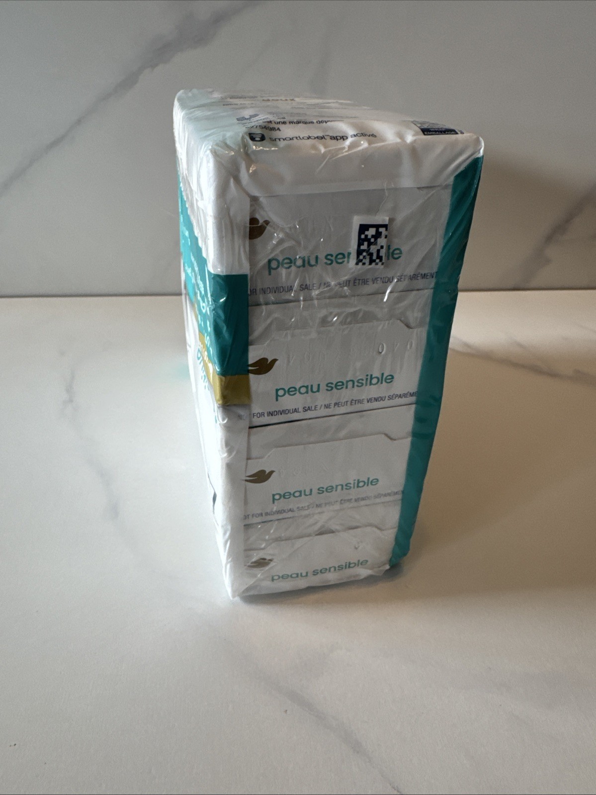Dove Beauty Bar Sensitive Skin With Moisturizing Cream 3.75 Oz. Each. Pack of 8