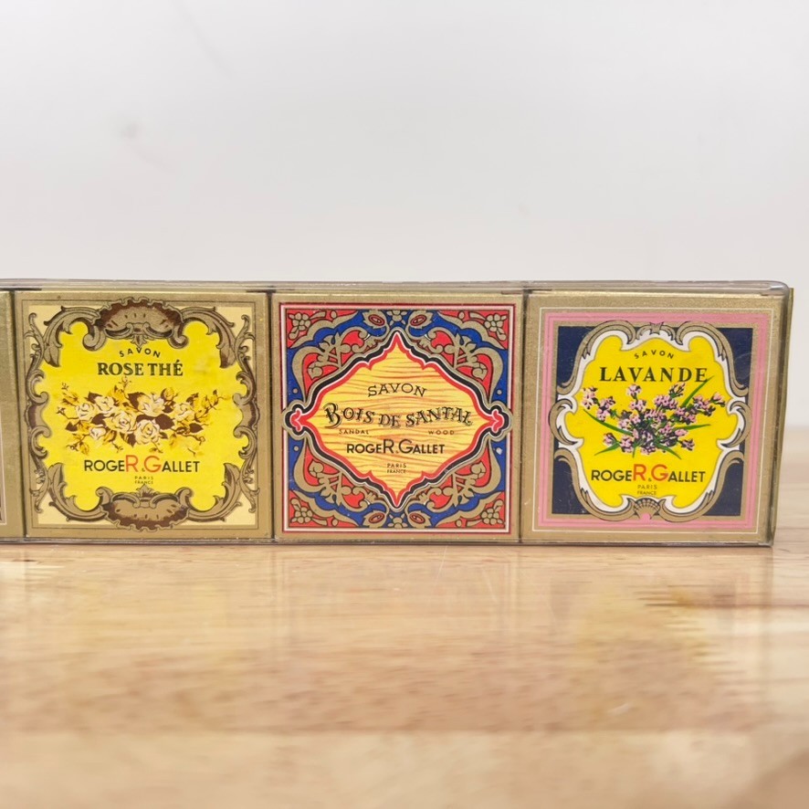 NEW Roger & Gallet Paris Set of 6 Bars Fragrant Perfumed Guest Soap .9oz Sealed