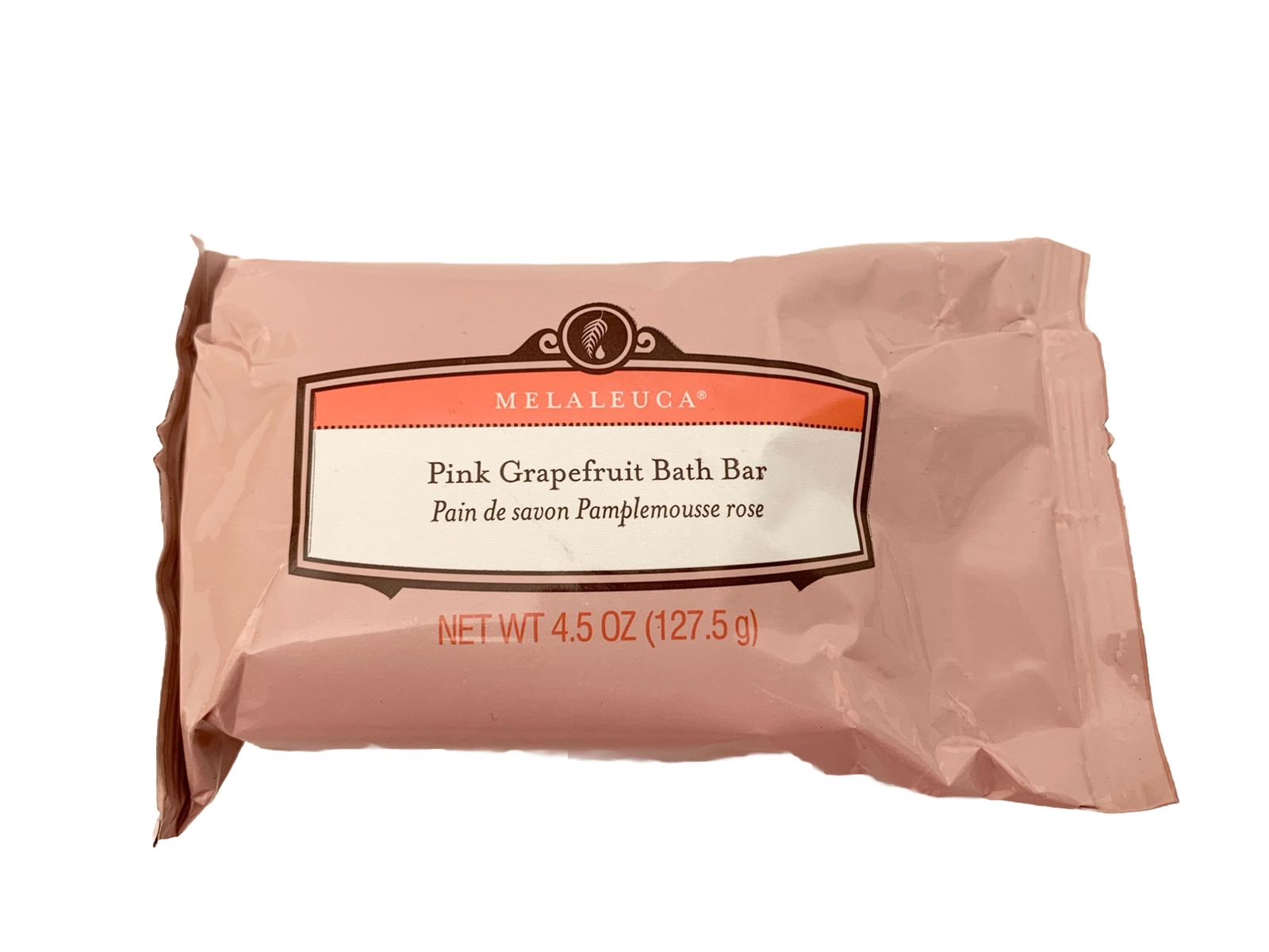 NEW Melaleuca Brand PINK GRAPEFRUIT Full Size Soap Bar 4.5 Oz SEALED TMP17