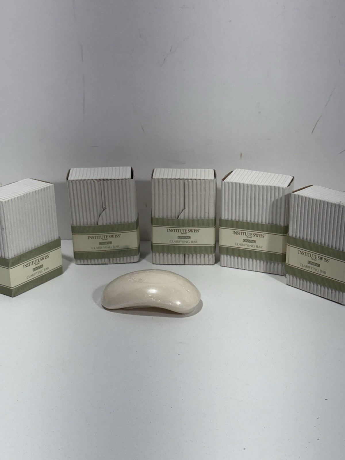 Institute Swiss Brand Clarifying Bath Soap Lot Of 6 Bar Ginseng Omni Hotels
