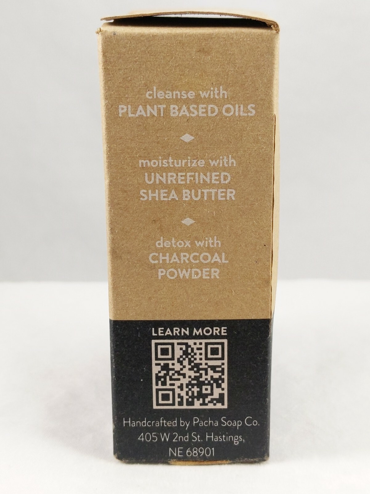 Pacha Soap Co. Clarifying Charcoal 4 ounces Handcrafted Natural Scent NEW