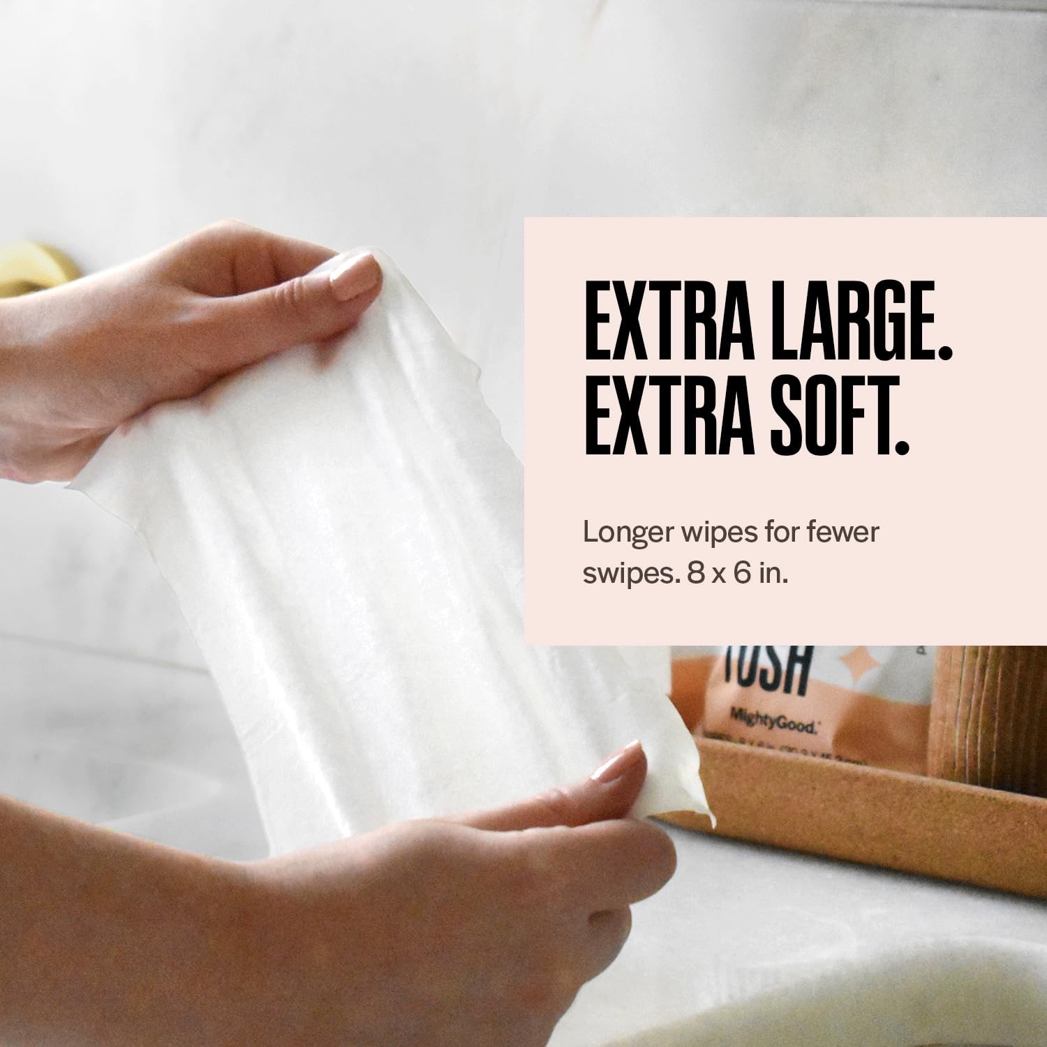 Individually Wrapped Flushable Wipes – 120 Total – Perfect for Family Travel