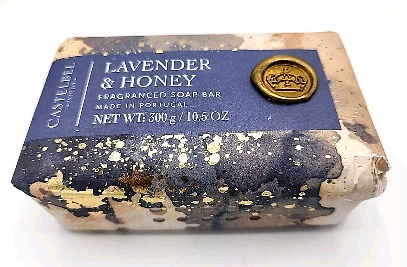 BRAND NEW Castelbel Porto Large Scented Luxury Bar Soap 10.5 oz Made In Portugal