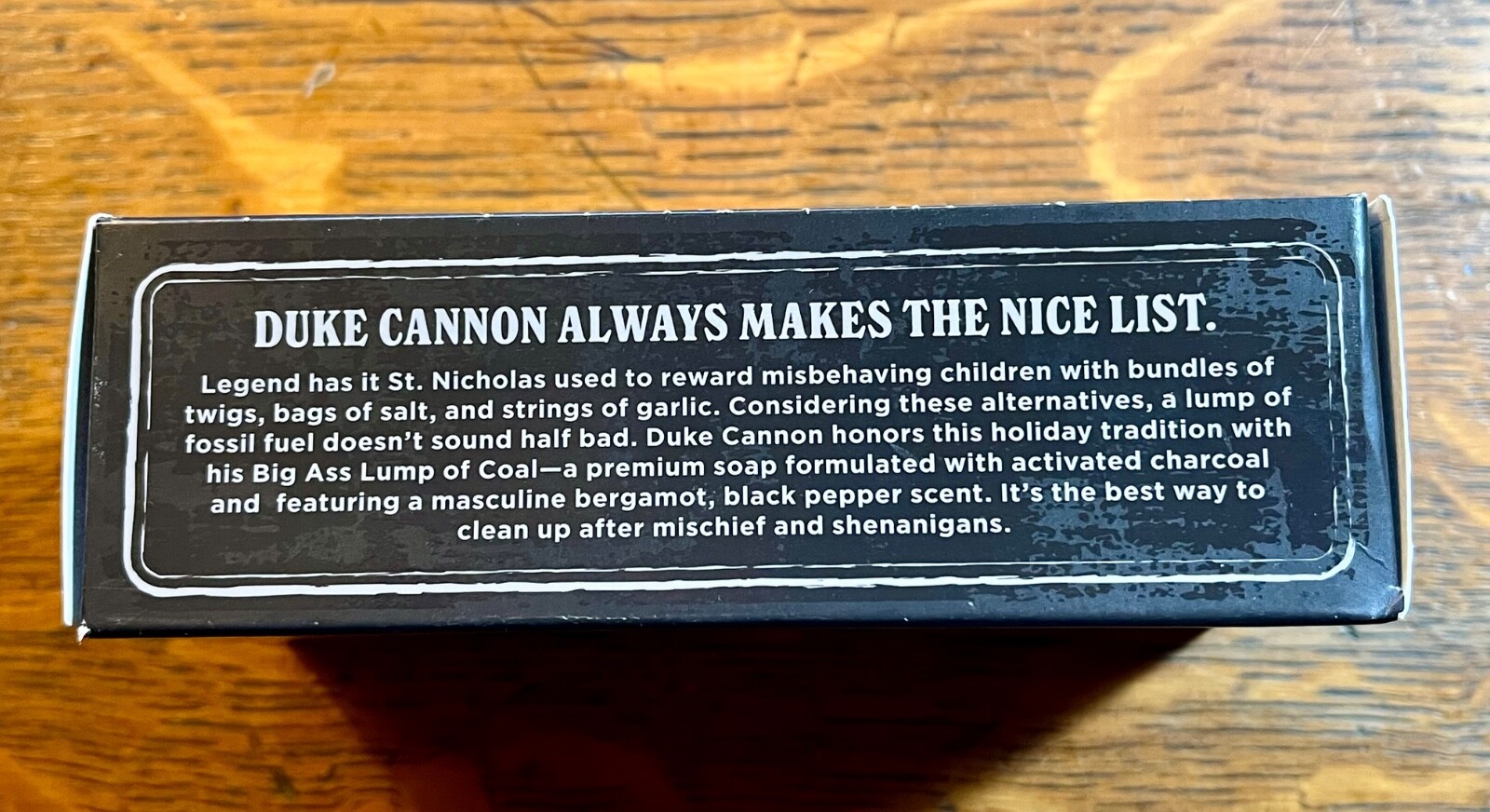 Soap Duke Cannon Big Ass Lump of Coal charcoal new 10 oz USA