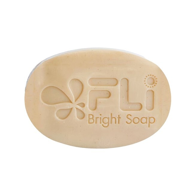 FLI Bright White Skin Soap Thai Natural Ingredients extract 120g. 4x