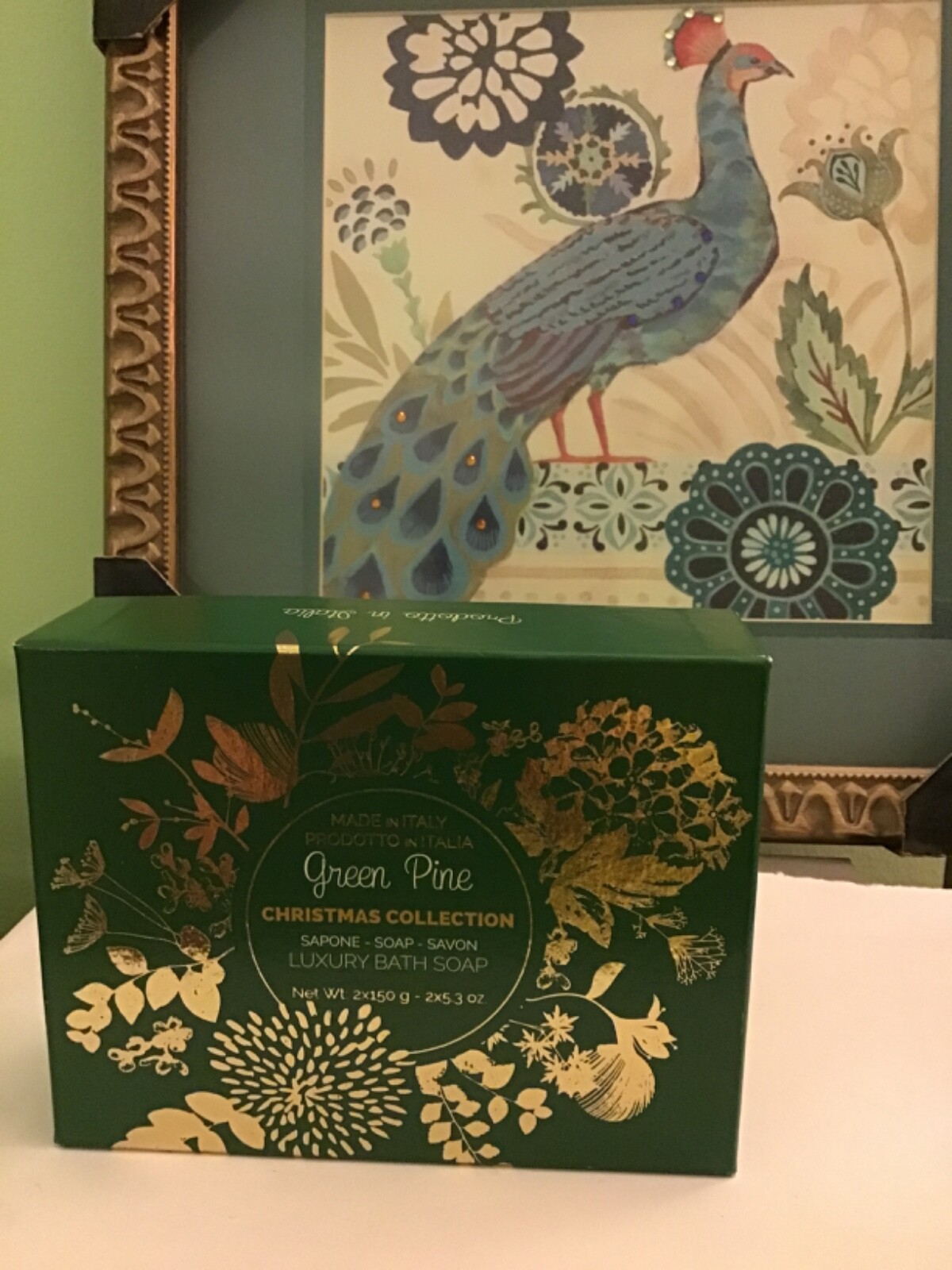Saponerie Mario GREEN PINE Soap 2x 5.3 oz oz Sealed