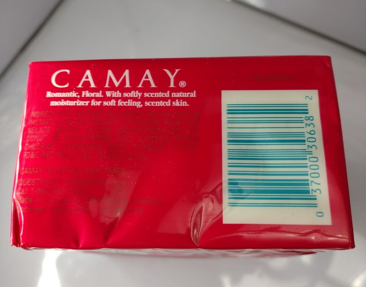 Camay Soap Pink Classic Softly Scented Beauty Bar 1 Pack of (3) bars 4 .5oz P&G