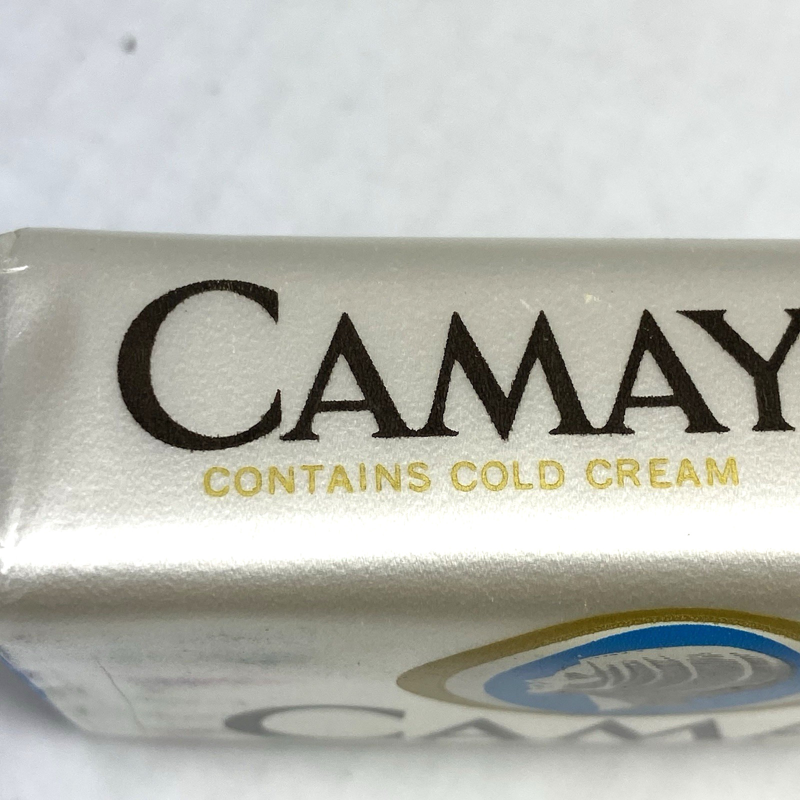 NOS 5 Vintage Camay Beauty Bar Soap Cold Cream Pink Yellow Green Blue White 3.5