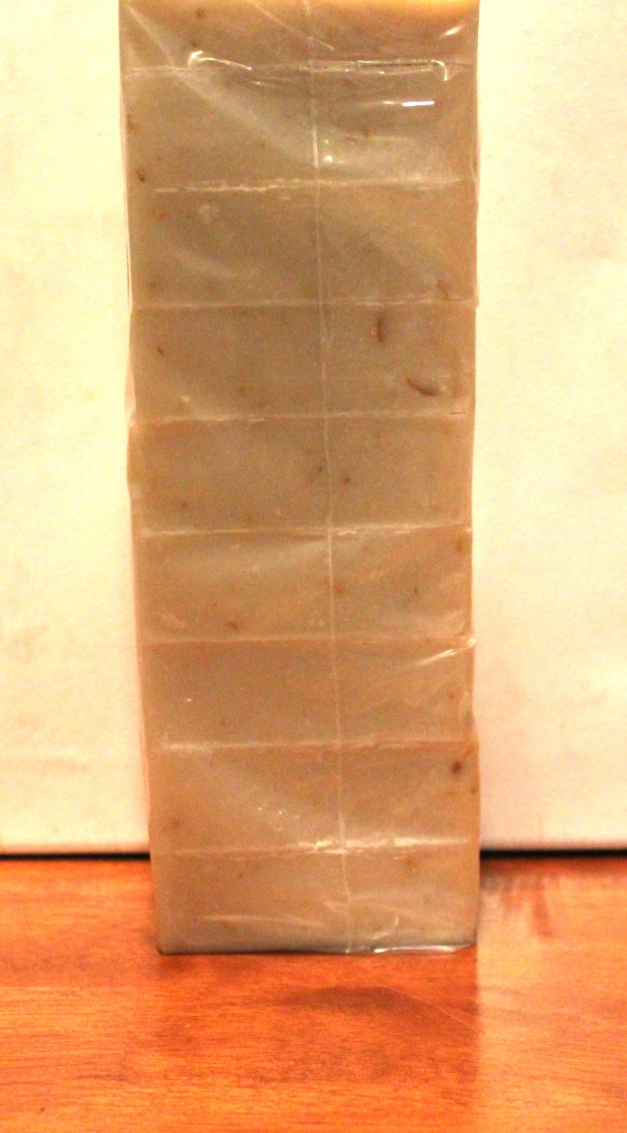 Cherry Almond Handmade Soap Loaf Precut 9 BARS