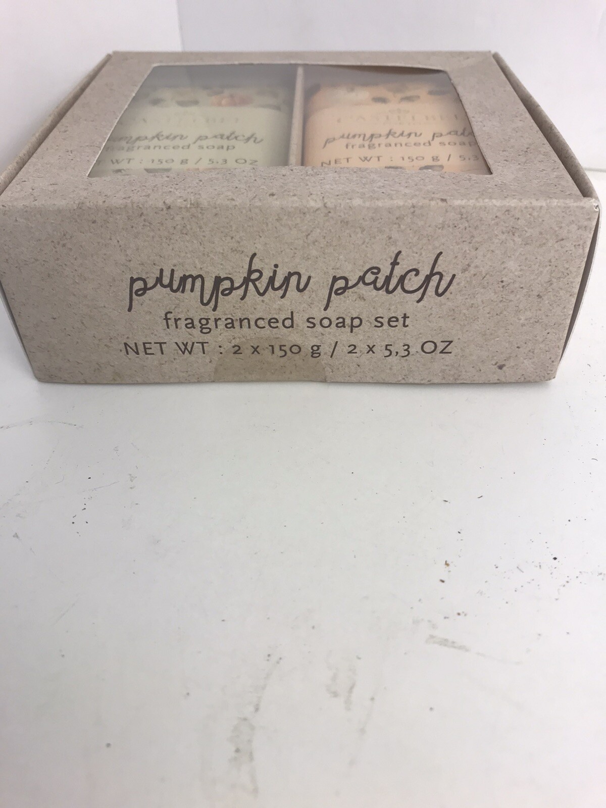 CASTEBEL PORTO PUMPKIN PATCH FRAGRANCED SOAPS 2 PACK 5.3 OZ EACH PORTUGAL NIB