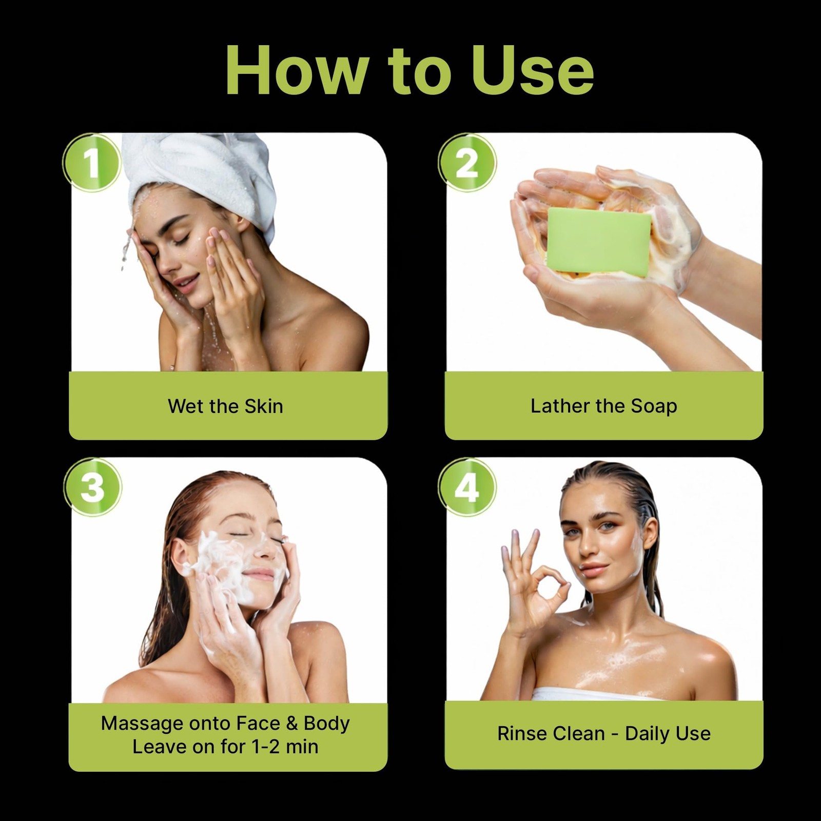 Tea Tree Oil Soap Bar – Advanced Restore & Deep Cleansing, Exfoliation & Natu…