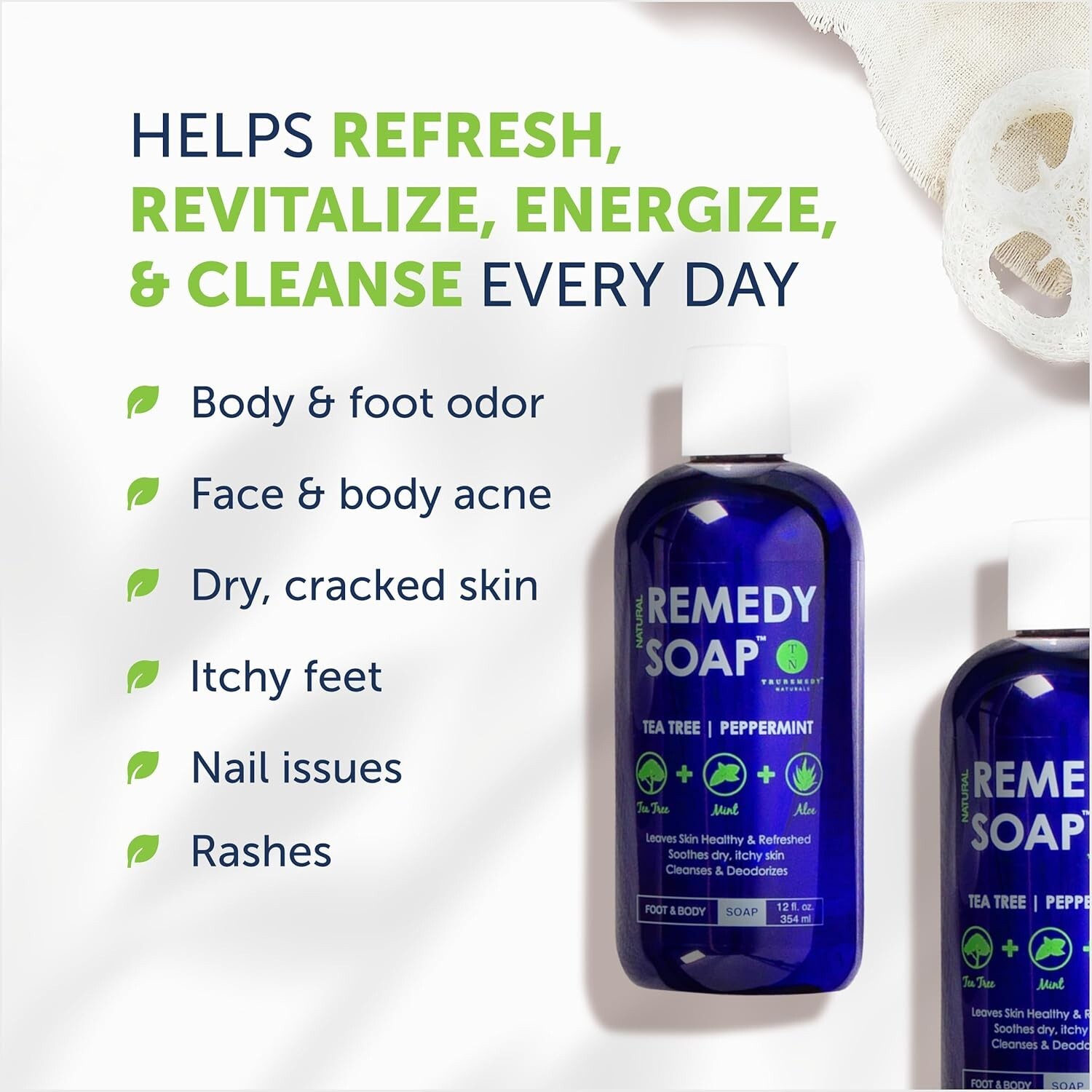 Truremedy Naturals Remedy Soap Tea Tree Oil Antibacterial Body Soap – Antifungal