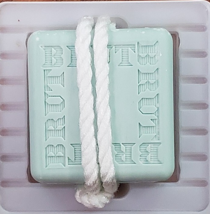6 Bars Rare Vintage Brut Faberge “Soap on a Rope” 5 OZ. Green Made in USA New D5
