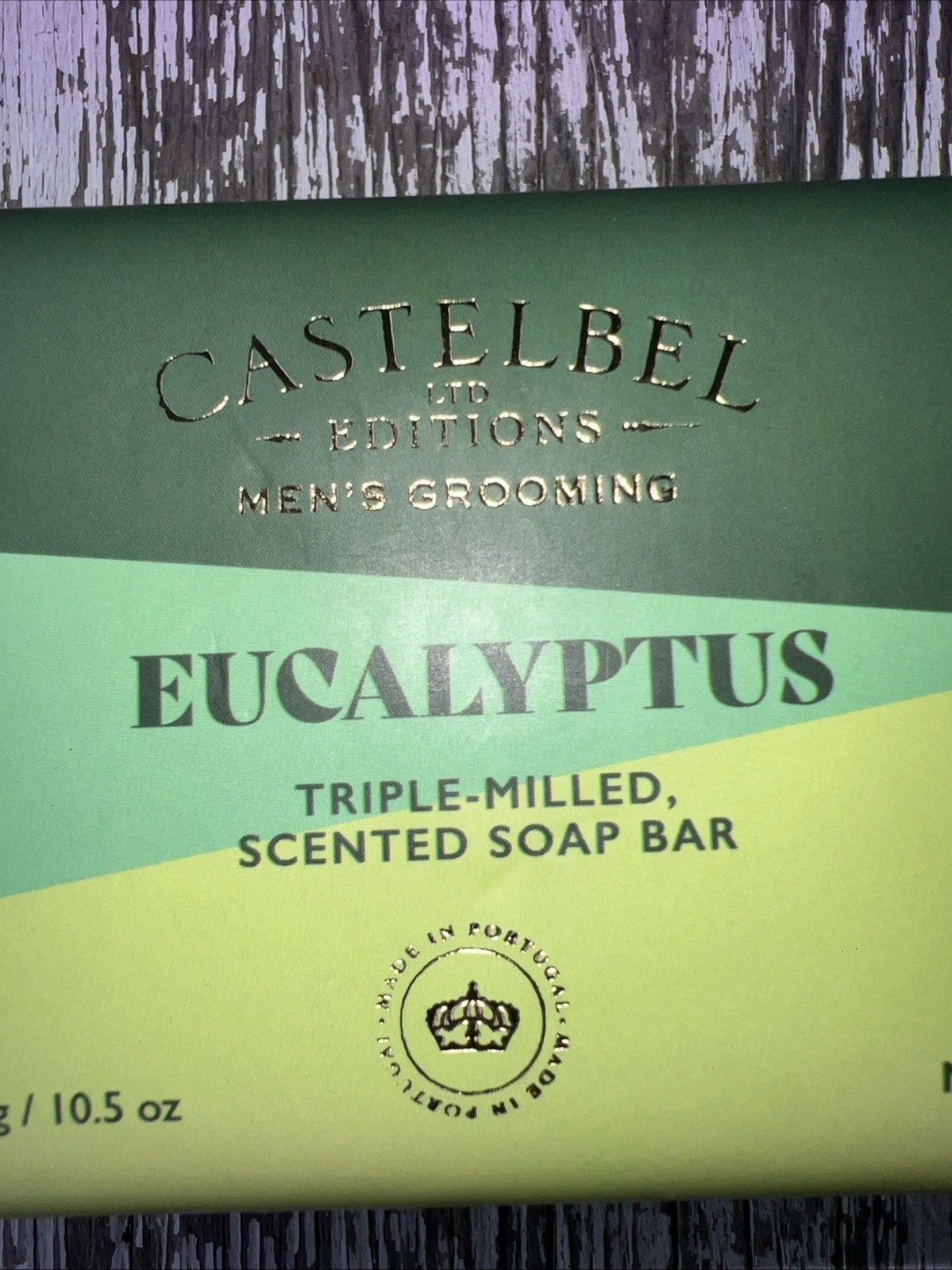 EUCALYPTUS LIMITED EDITION by CASTELBEL 10.5 oz SCENTED SOAP BAR SINGLE BAR