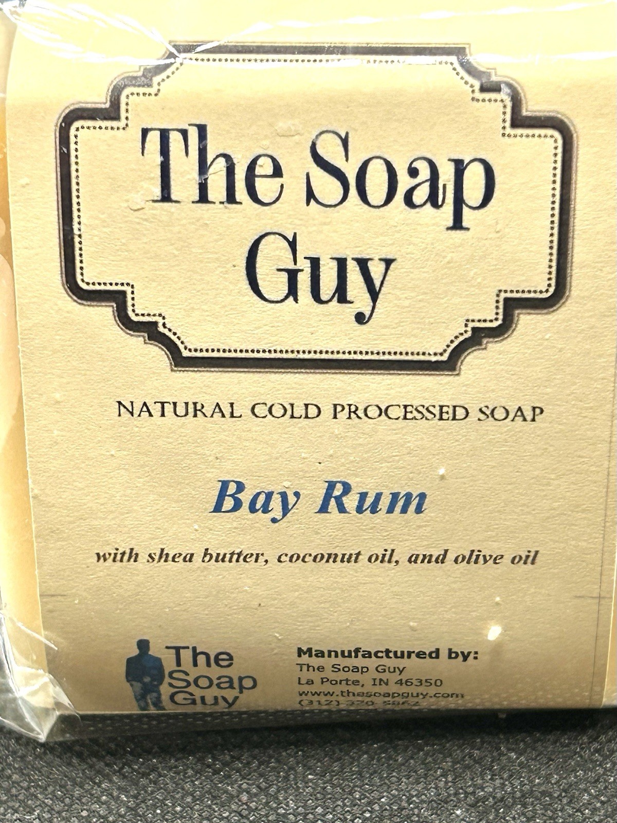 Natural Cold Processed Soap Bars, 5oz Each Bar