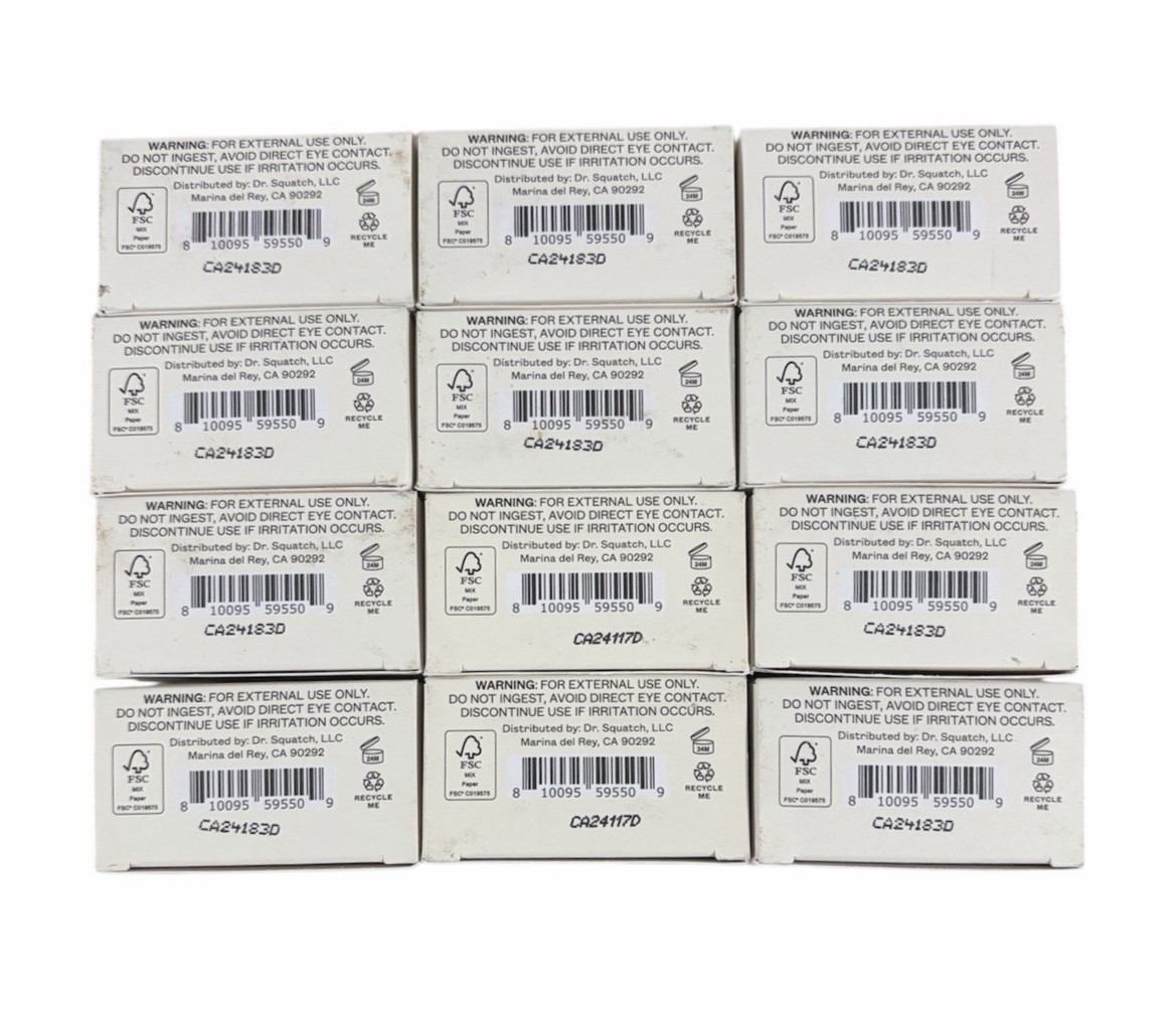 Jukebox Sky Blue Malibu Natural Bar Soap 4.5oz By Dr. Squatch- LOT OF 12