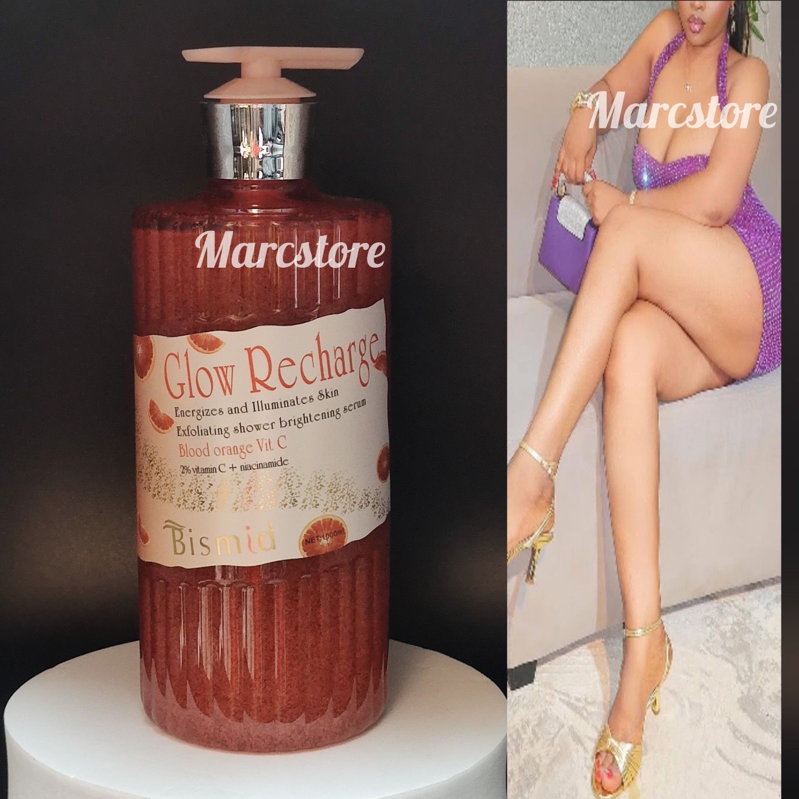 BISMID GlOW RECHARGE SHOWER GEL
