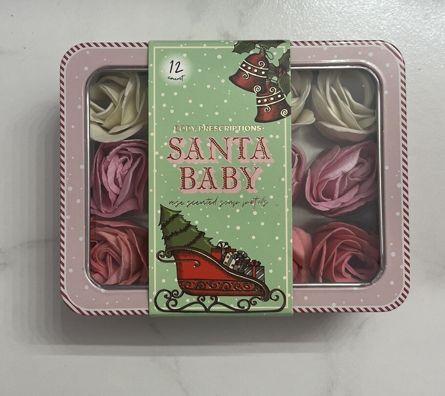 Santa Baby Rose Scented Soap Petals