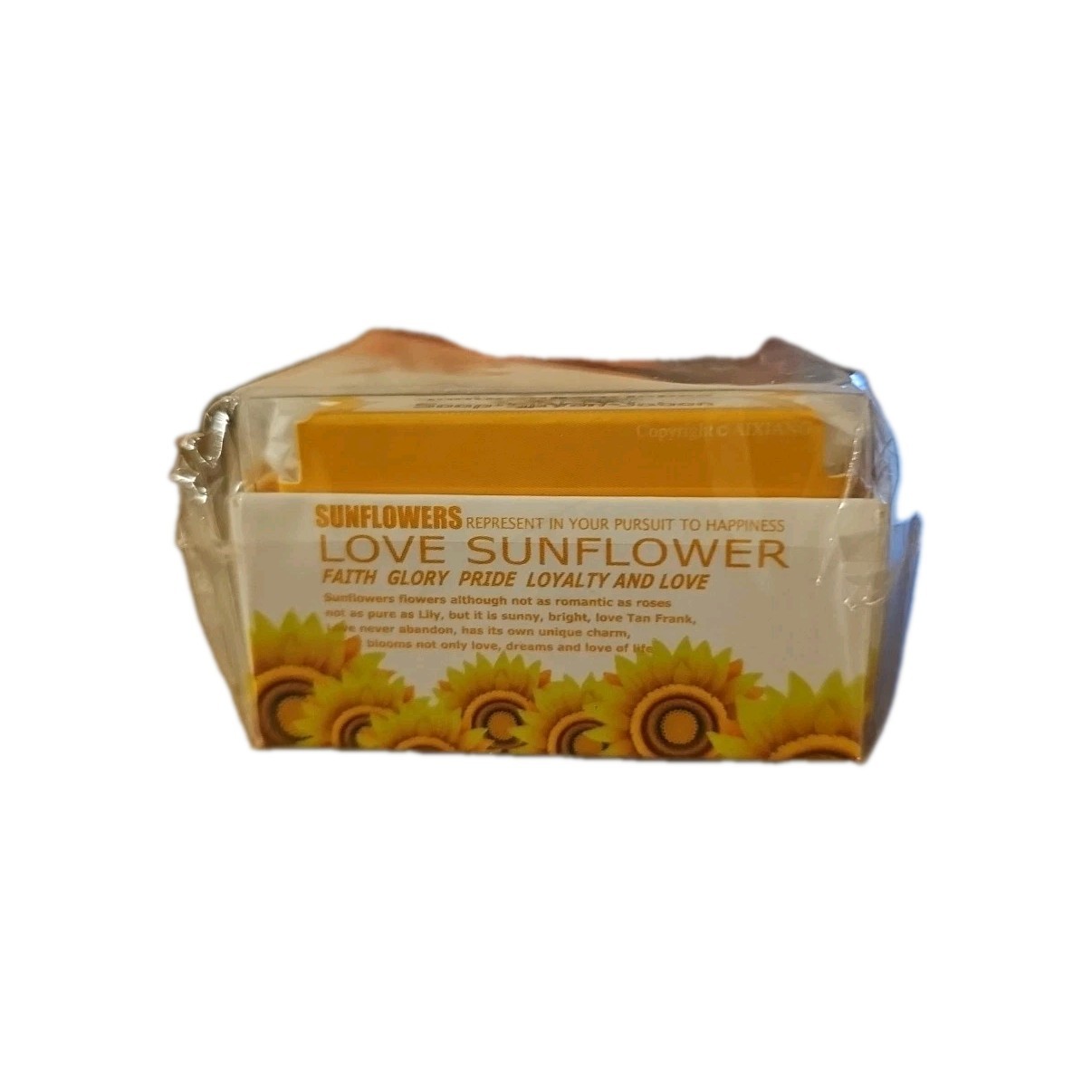 Small Sunflower Shaped Soap