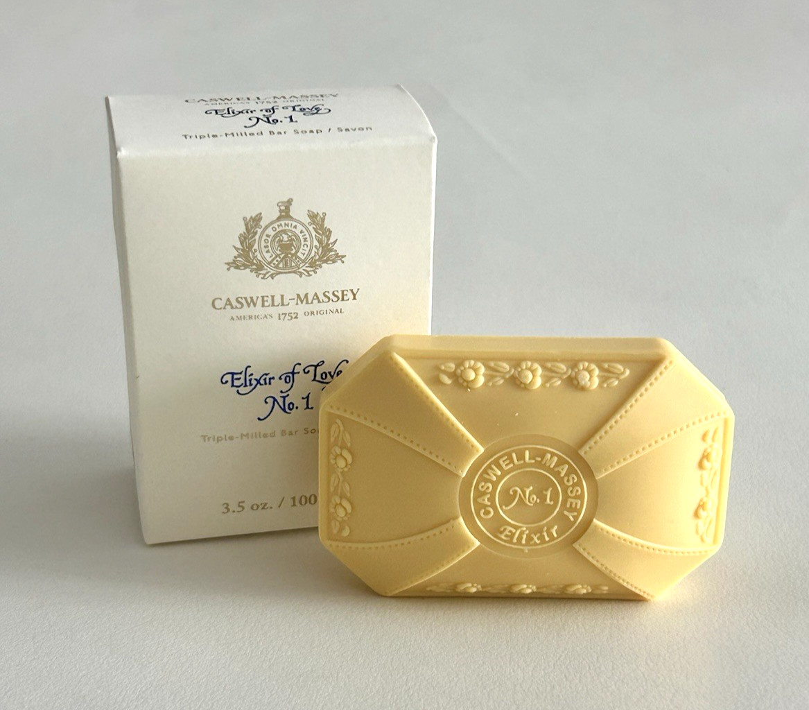 Caswell Massey Elixir Of Love No 1 Triple Milled Bar Soap 3.5 oz