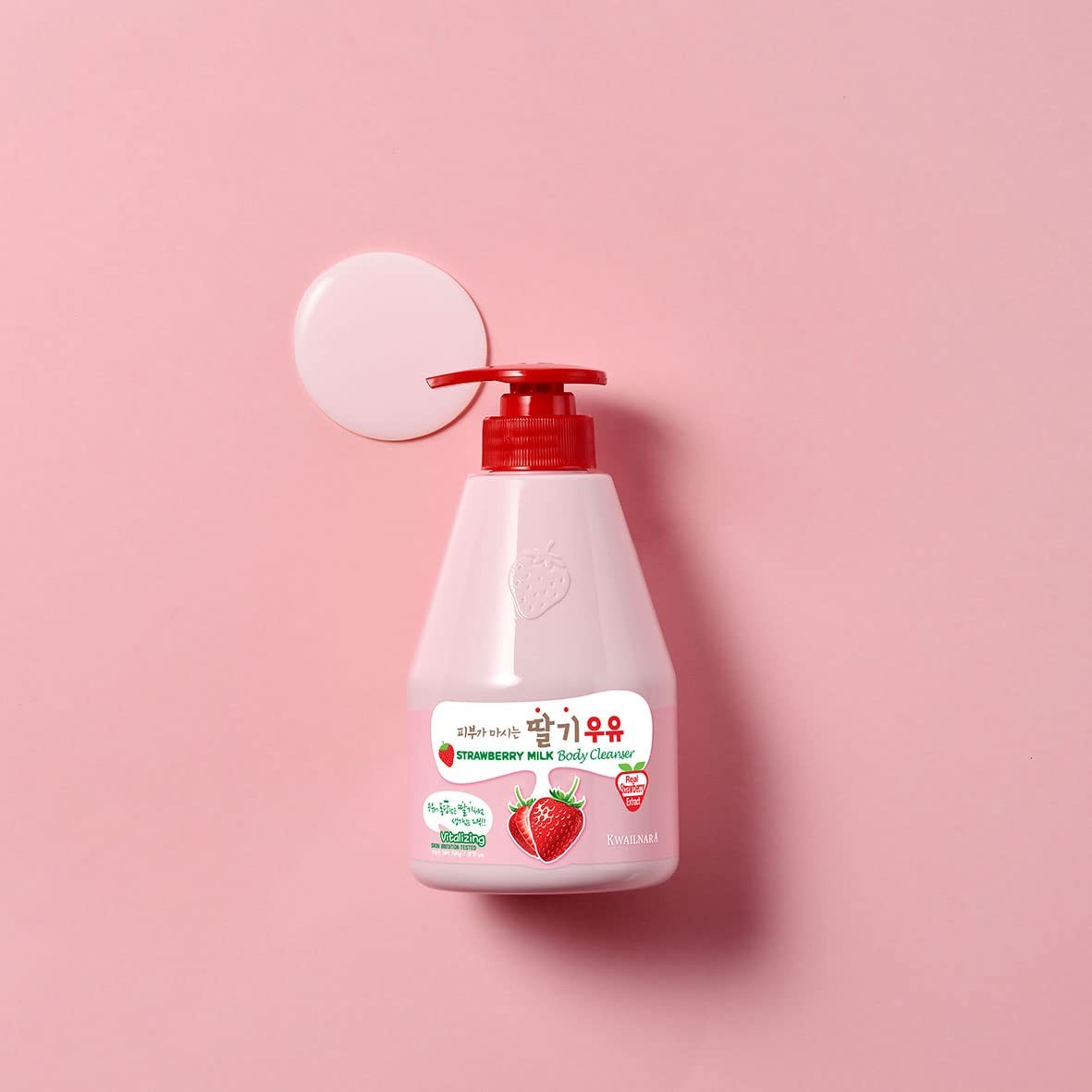 Kwailnara Strawberry Milk Body Wash (19.75 Fl 19.75 Ounce (Pack of 1), White