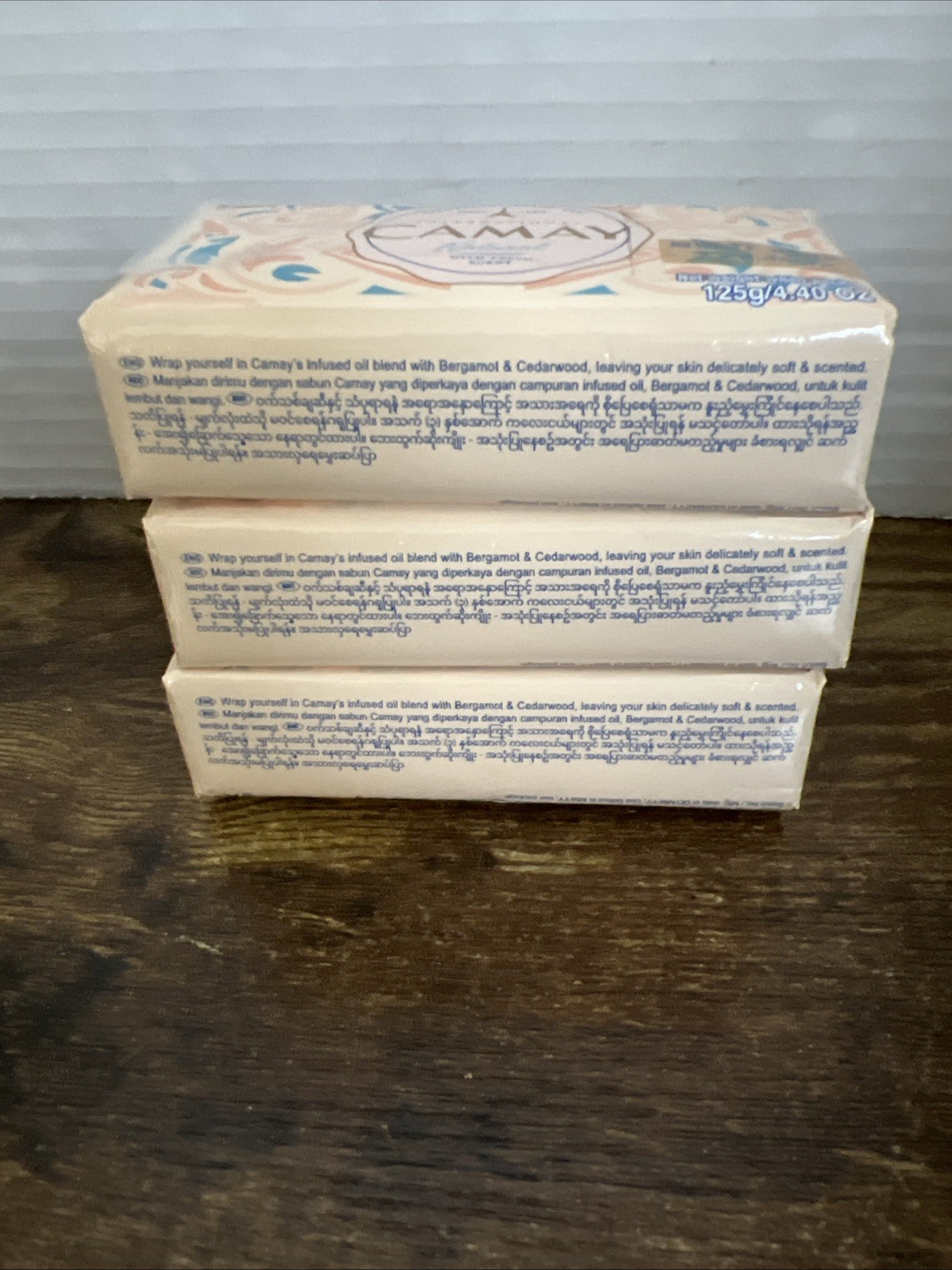 1Camay International Natural Fresh Scent Soap, 3 Bars 4.40oz New