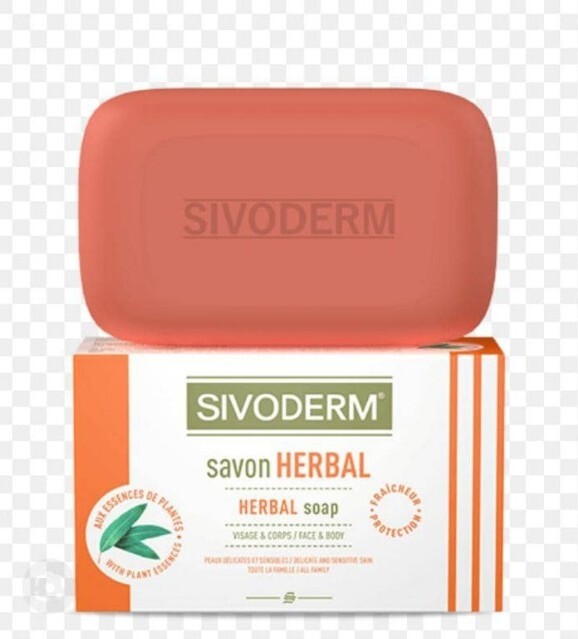 1×Sivoderm Herbal Face&Body Soap 180mg 6.35oz