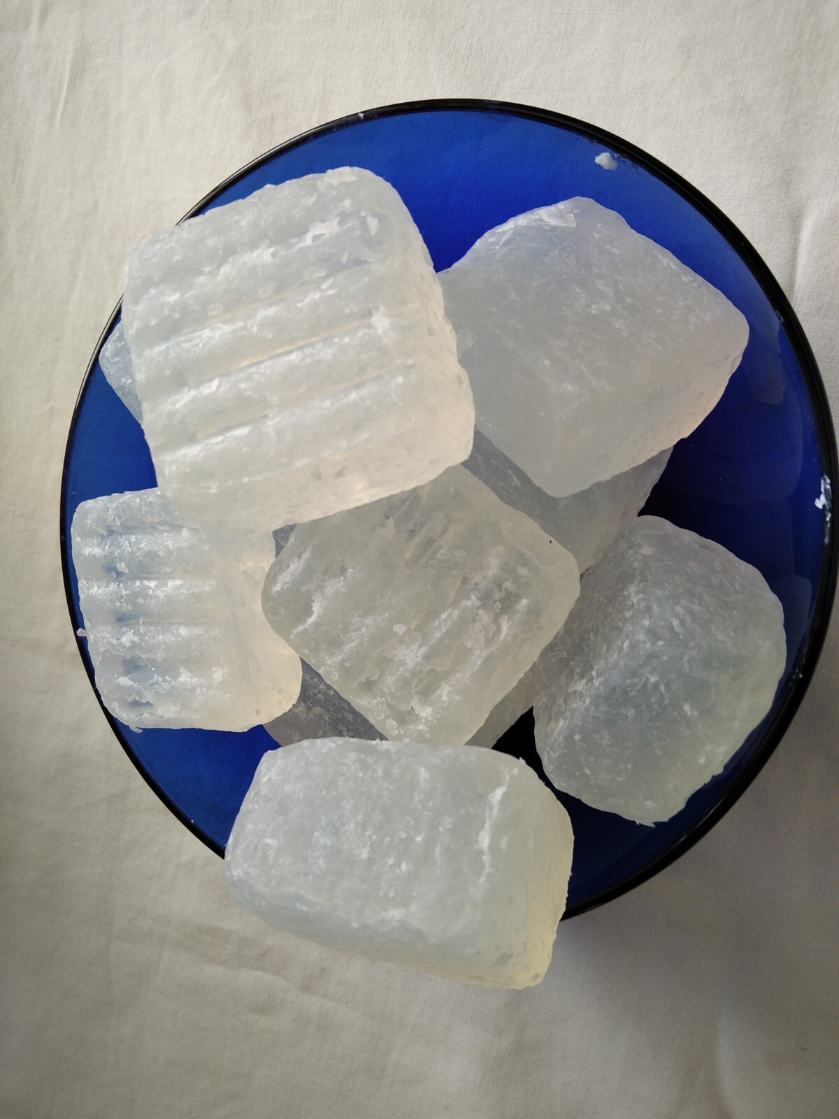Сlear base soap that becomes melt-and-pour, 8 oz, HANDMADE