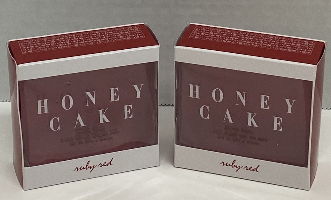 Set 2 Bars, Shiseido Honey Cake Ruby Red Facial Cleansing Soap 100g – USA Seller