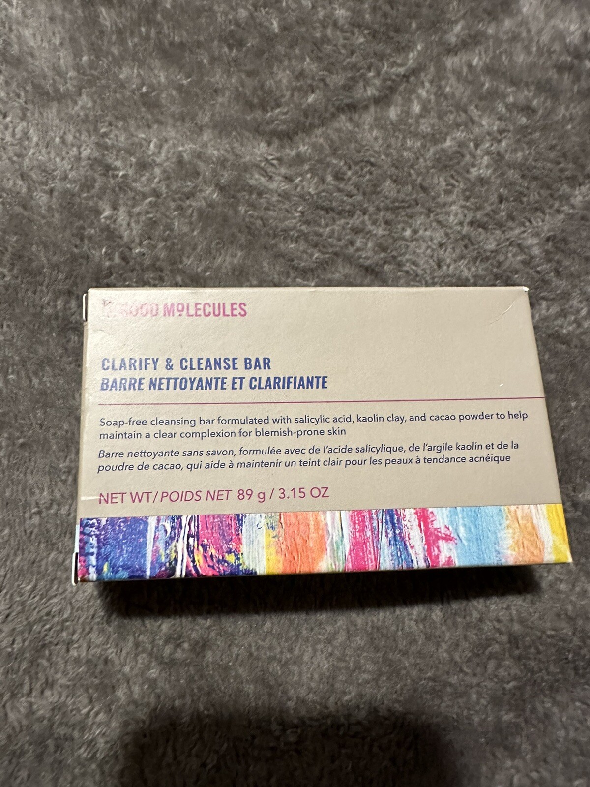 Good Molecules Clarify & Cleanse Bar FULL SIZE 3.5oz NIB