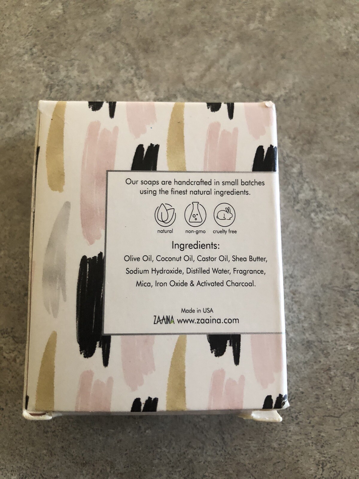 Zaaina Face & Body Soap Bar 1.2 oz NEW! NIB!