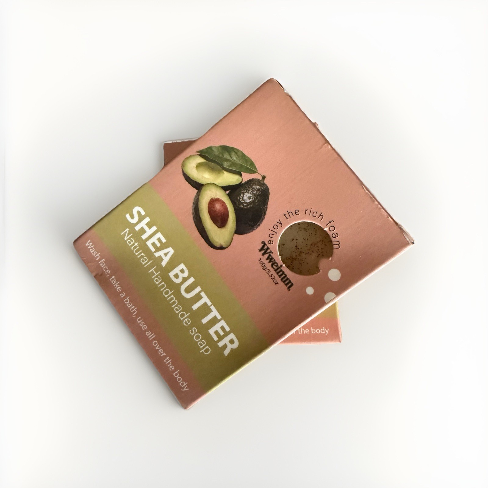 Avocado Soap & Shea Butter – Jasmine Scent 100g Smoothening And Whitening