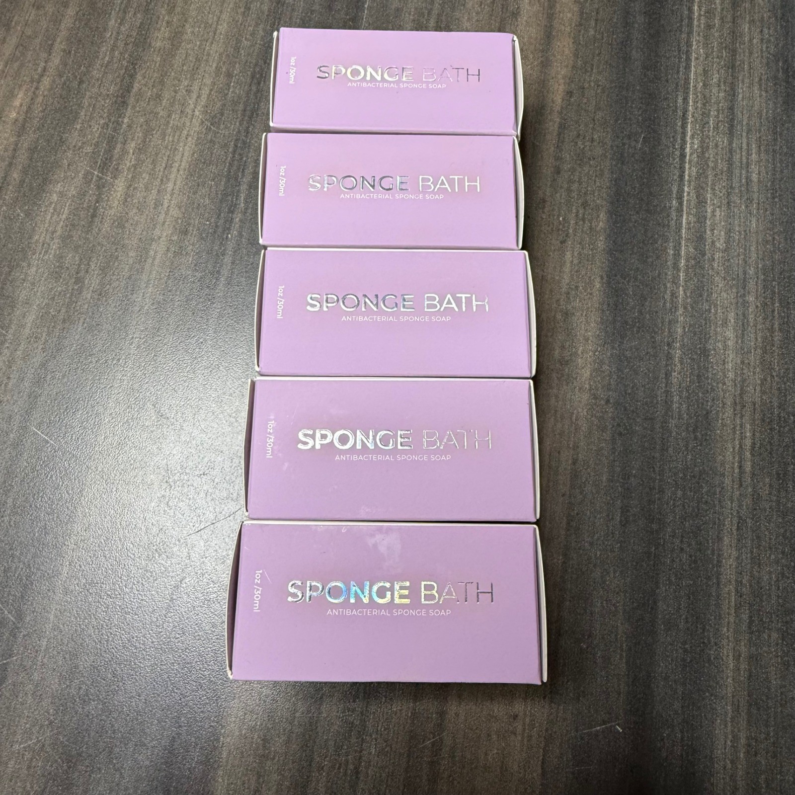 5x Sponge Bath Antibacterial Soap 1oz 30ml Benzalkonium Chloride Cleansing Soap