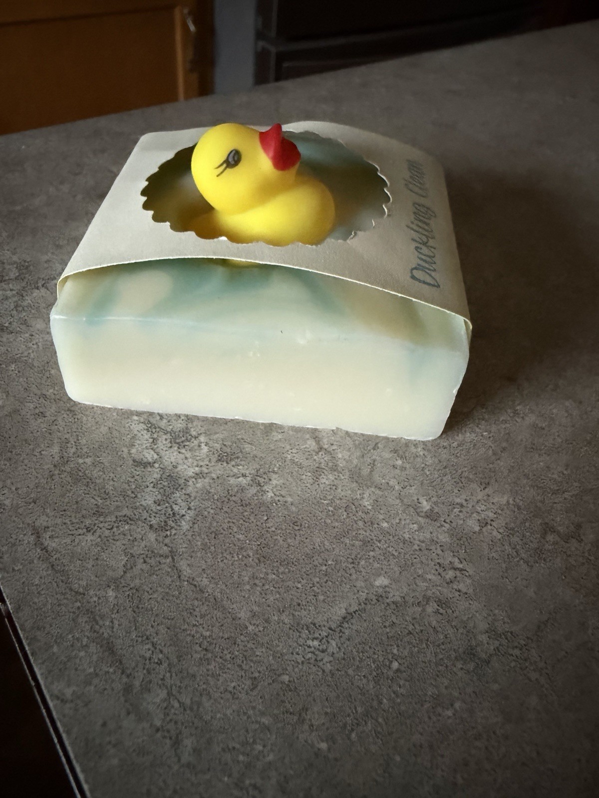 Saratoga Natural Body Care Duckling Soap NEW