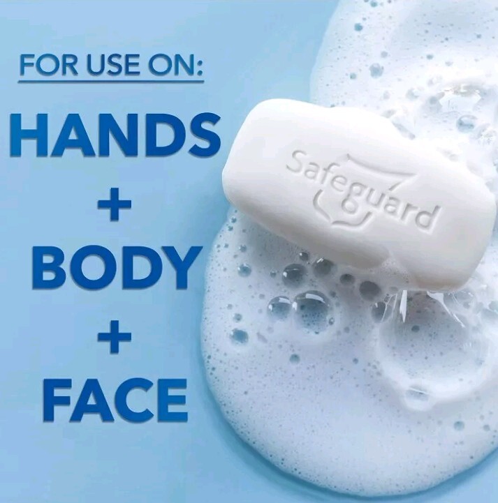 NEW! SAFEGUARD (8-BARS) 3.2 Oz. Bars ●FRESH CLEAN SCENT● W/Aloe Extract Soap🫧.
