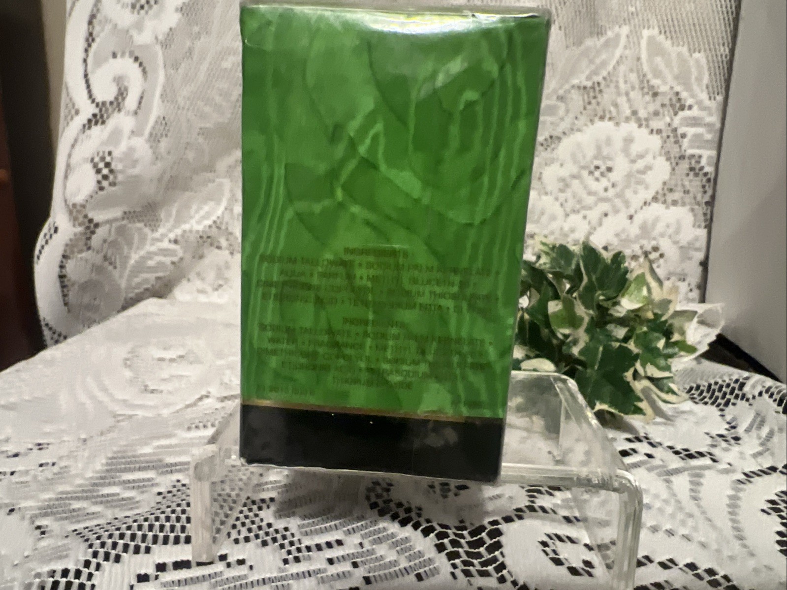 TENDRE POISON ~ Christian Dior Perfumed Soap in Dish 5.3oz NEW SEALED BOX ~ Rare