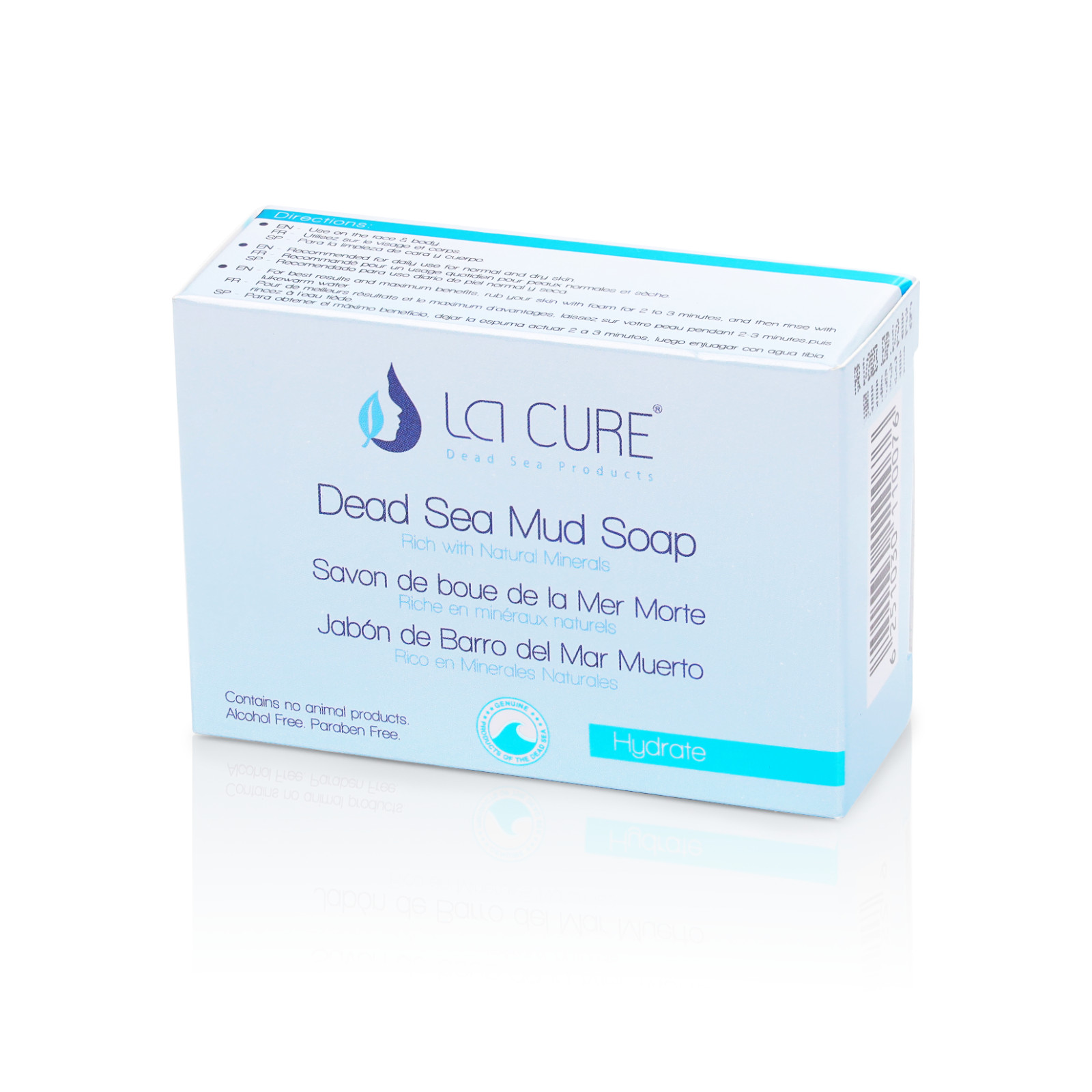 Dead Sea Mud Soap 90g Natural Organic Acne Treatment Deep Pore Cleanser Face Bar