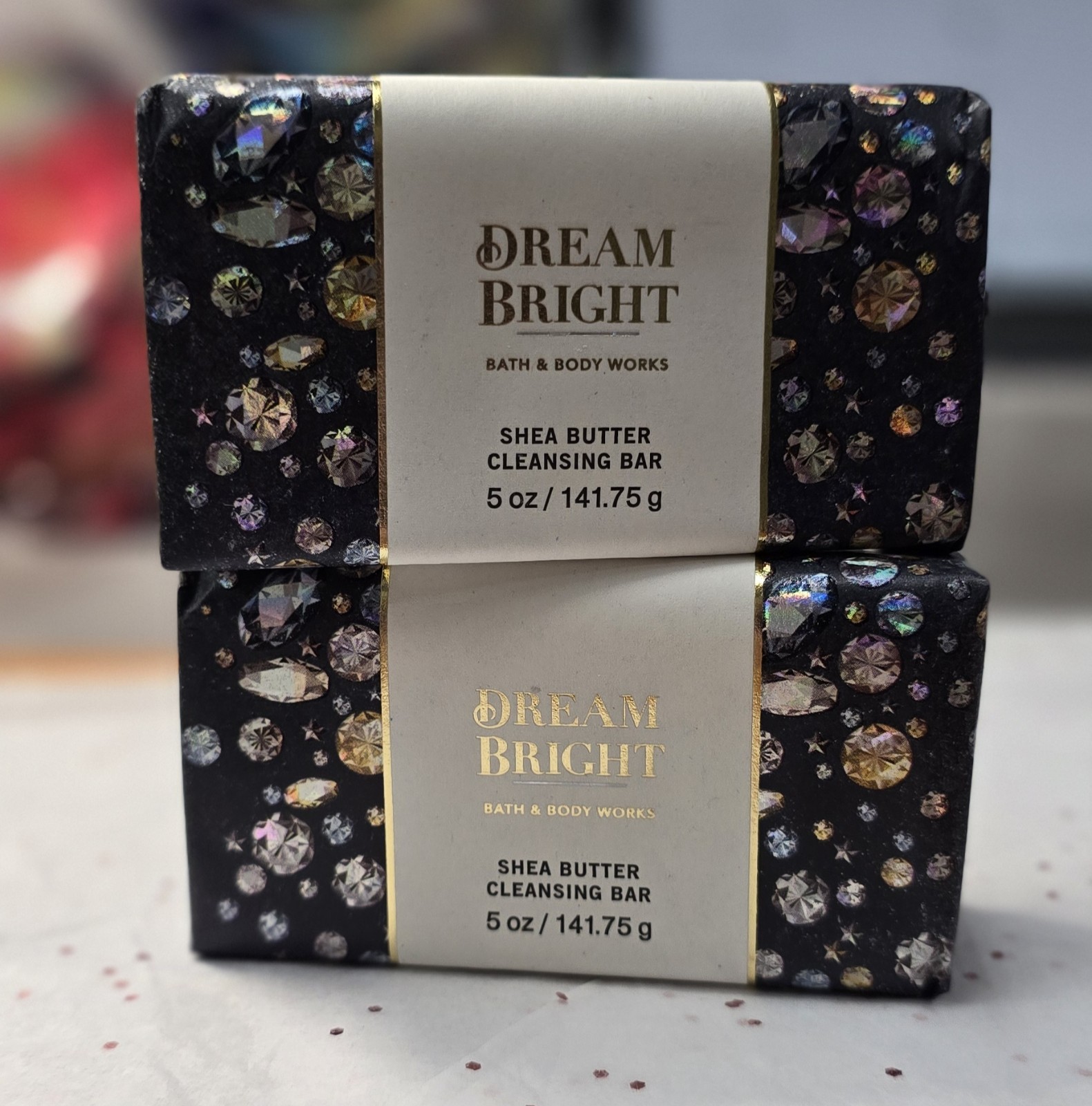 2 BATH & BODY WORKS DREAM BRIGHT SHEA BUTTER CLEANSING BAR 5 OZ NEW