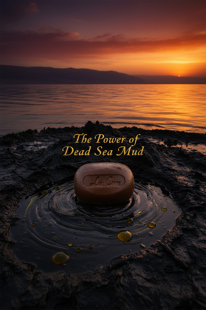 Dead Sea Mud Soap 90g Natural Organic Acne Treatment Deep Pore Cleanser Face Bar