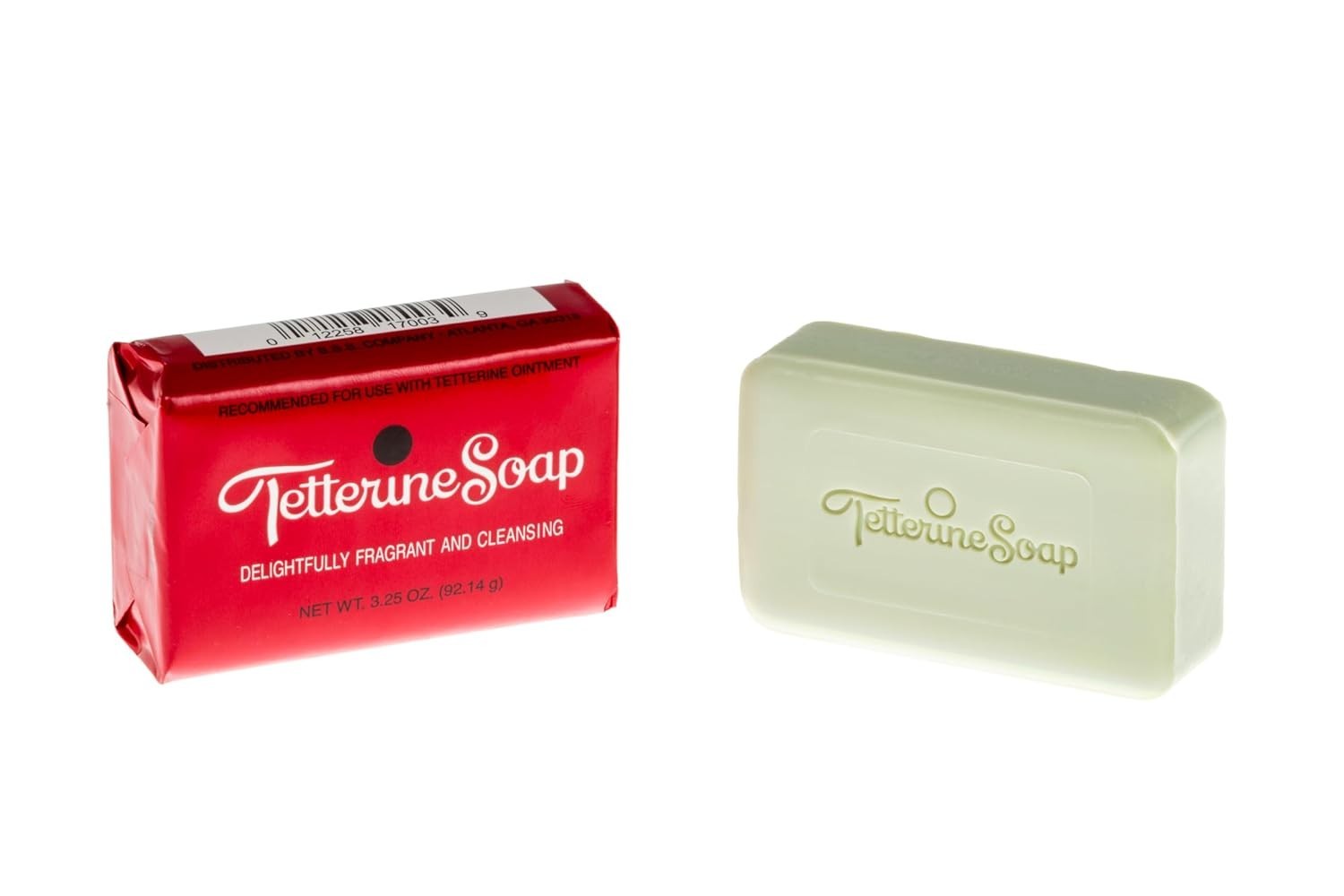 Tetterine Palm-Based Antifungal Soap Bar – Daily Foot & Body Wash for Irritation