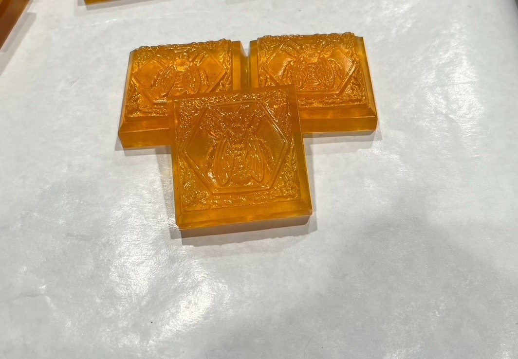 Set of Three Honey Glycerin Soaps
