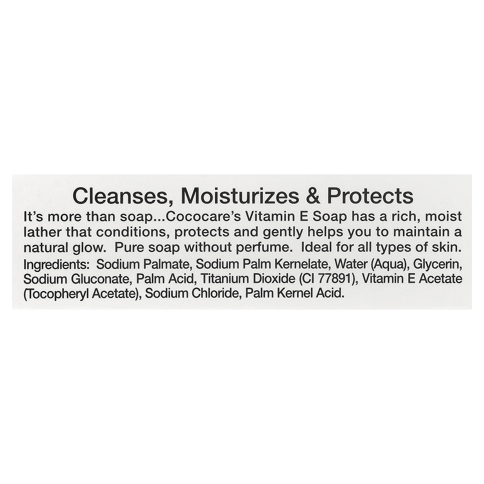 Vitamin E Bar Soap, Fragrance Free, 4 Pack, 4 oz (113 g) Each