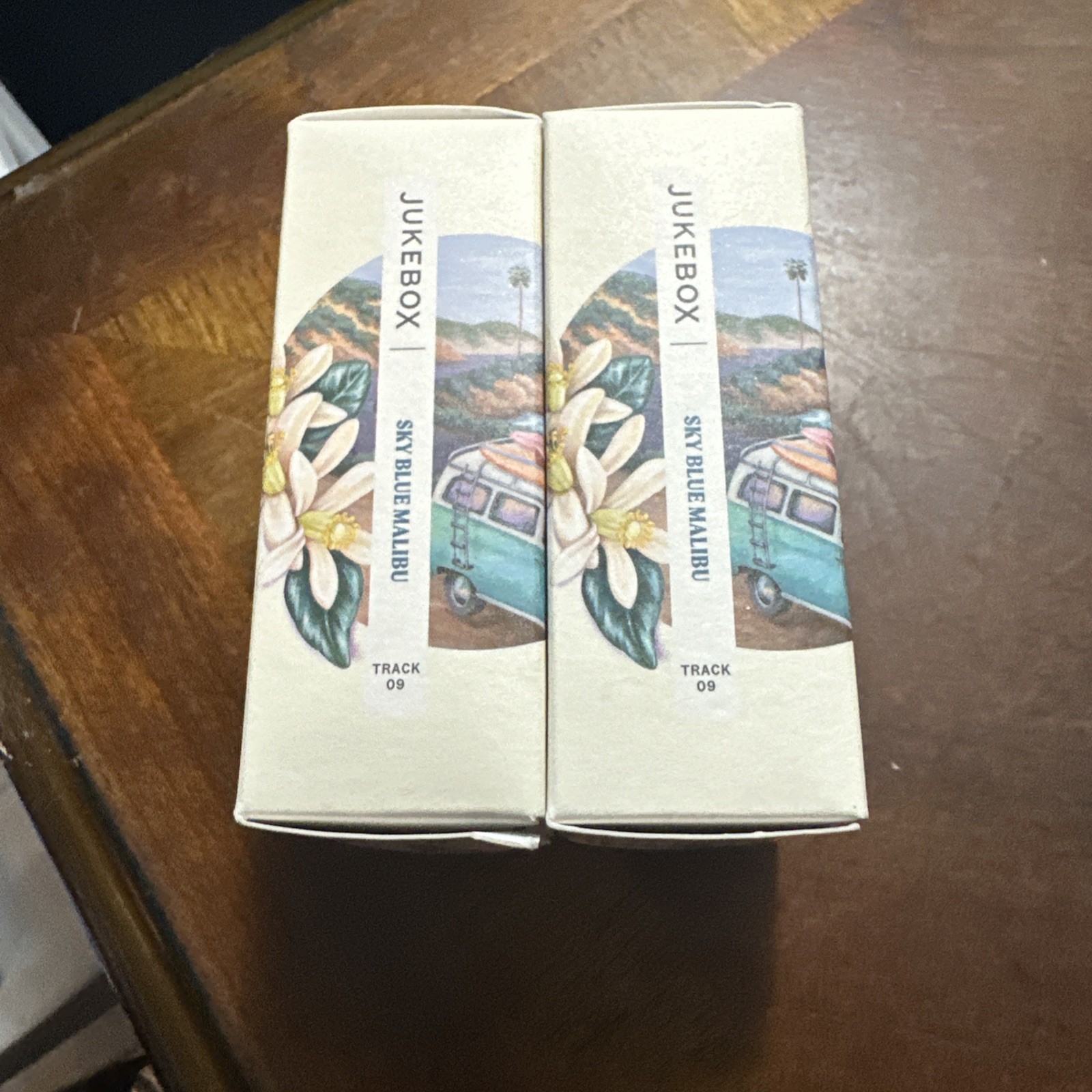 2-Pack Jukebox Sky Blue Malibu Natural Bar Soap 4.5oz By Dr. Squatch