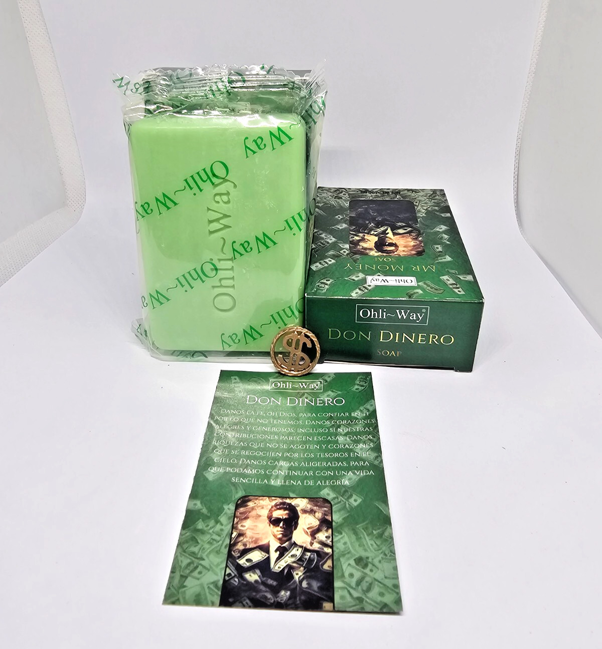 JABON DON DINERO / Mr. MONEY SOAP ATRAE FORTUNA ABUNDANCIA DINERO