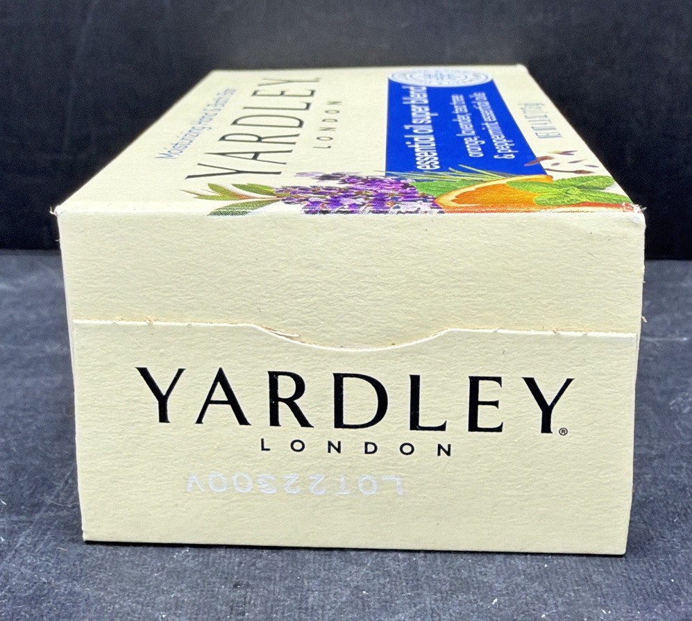 Yardley London Essential Oil Super Blend Soap 4 Oz Lot of 6 New Sealed