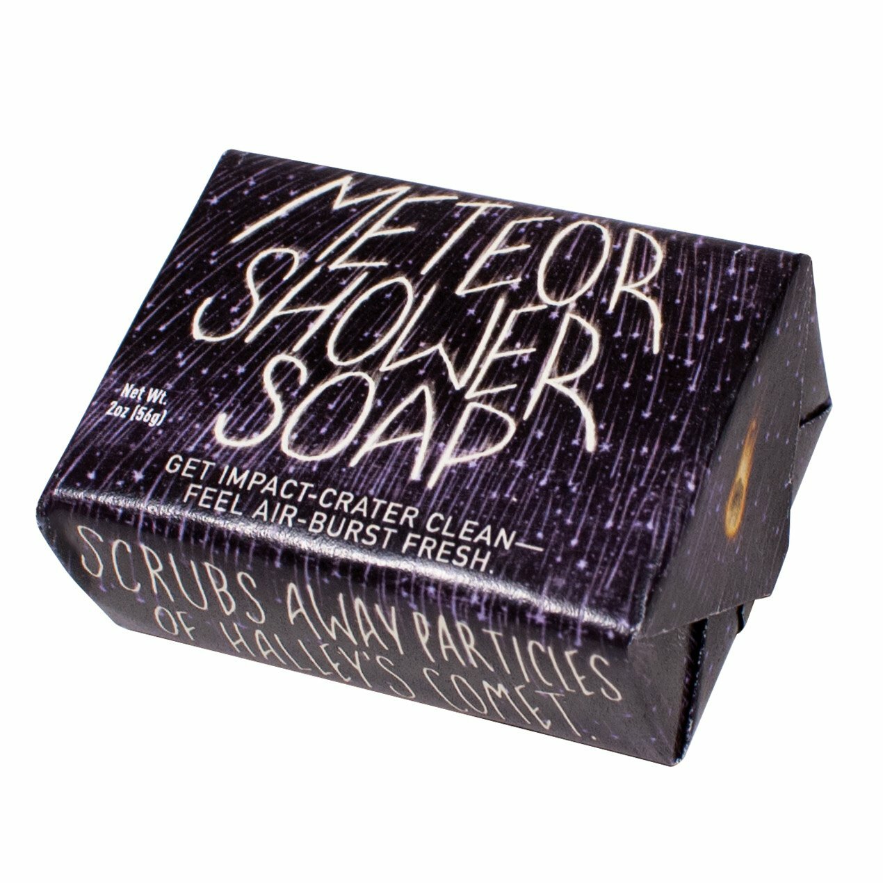 Meteor Shower Soap Bar, Get Impact-Crater Clean Feel Air-Burst Fresh NEW UNUSED